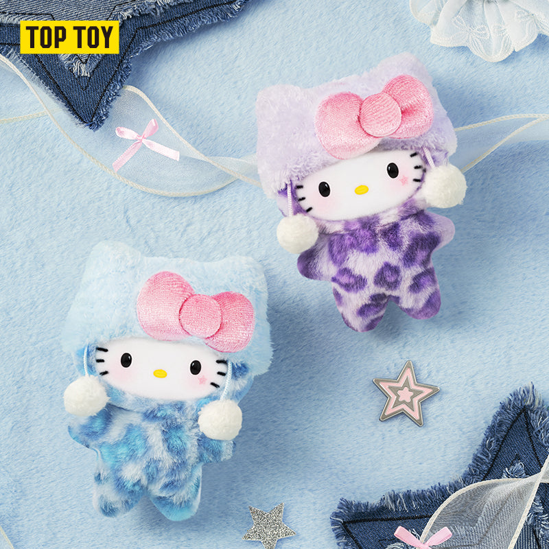 Hello Kitty Leopard Series Plush Charm Blind Box
