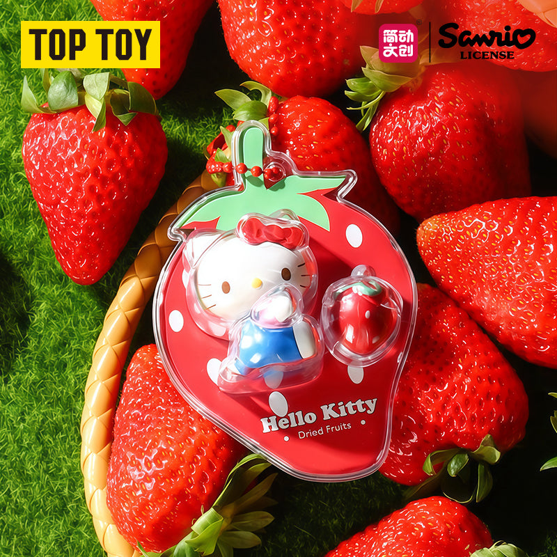 HELLO KITTY Sweet Fruit Stories Series Miniature Card Pendant