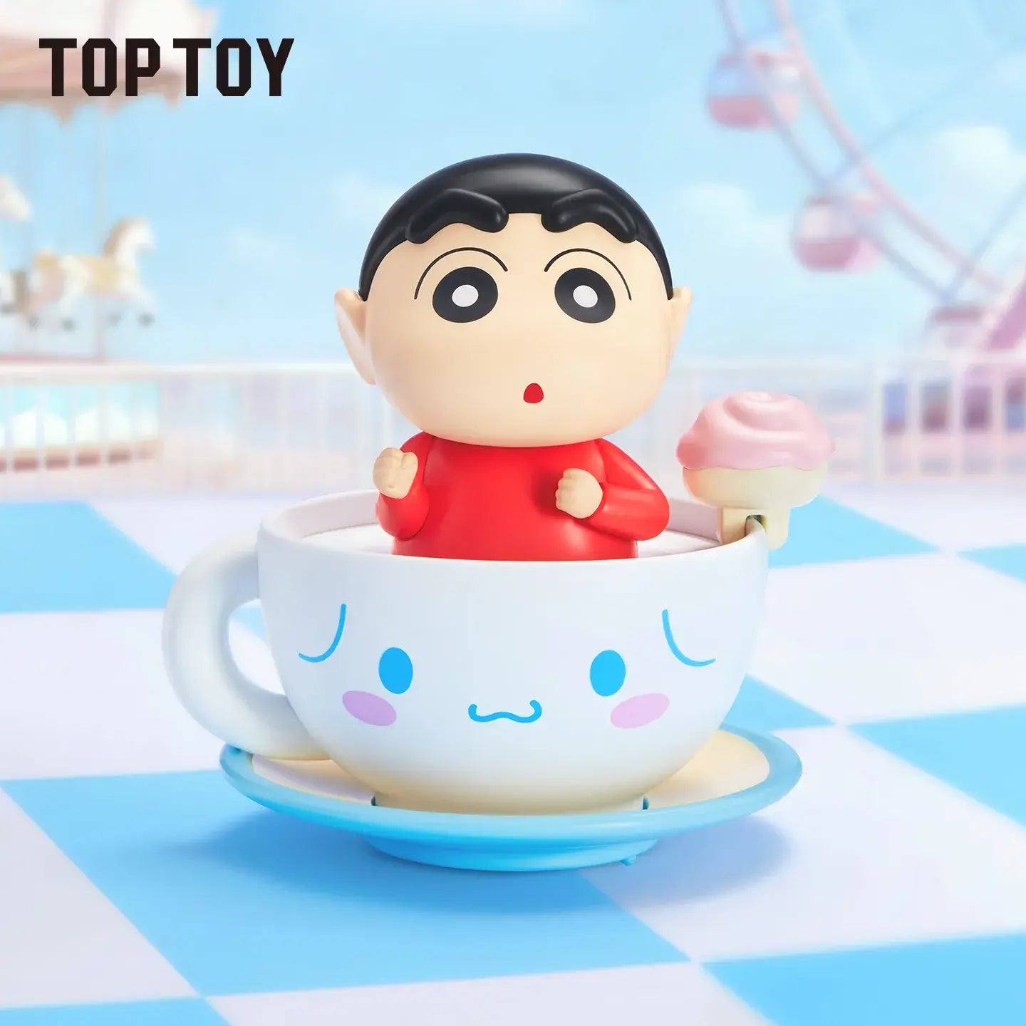 CINNAMOROLL X CRAYON SHINCHAN  Wonderland Series Figures Blind Box