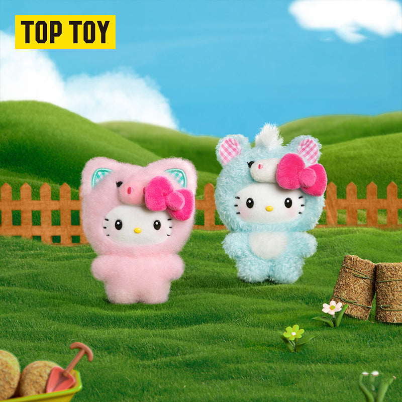 Hello Kitty Little Ranch Series Plush Pendant Blind Box