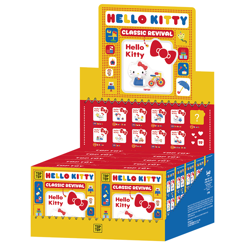 Hello Kitty コレクションBOXレトロ Hello Kitty Classic Retro Series Pendant Blind Box – TOPTOY