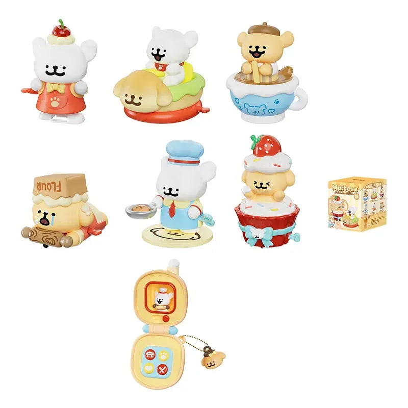 Maltese Baking Diary Serier Articulated Figure Blind Box