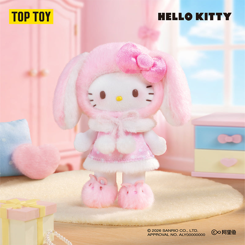 Hello Kitty Lop Ear Bunny Series Plush Pendant Blind Box