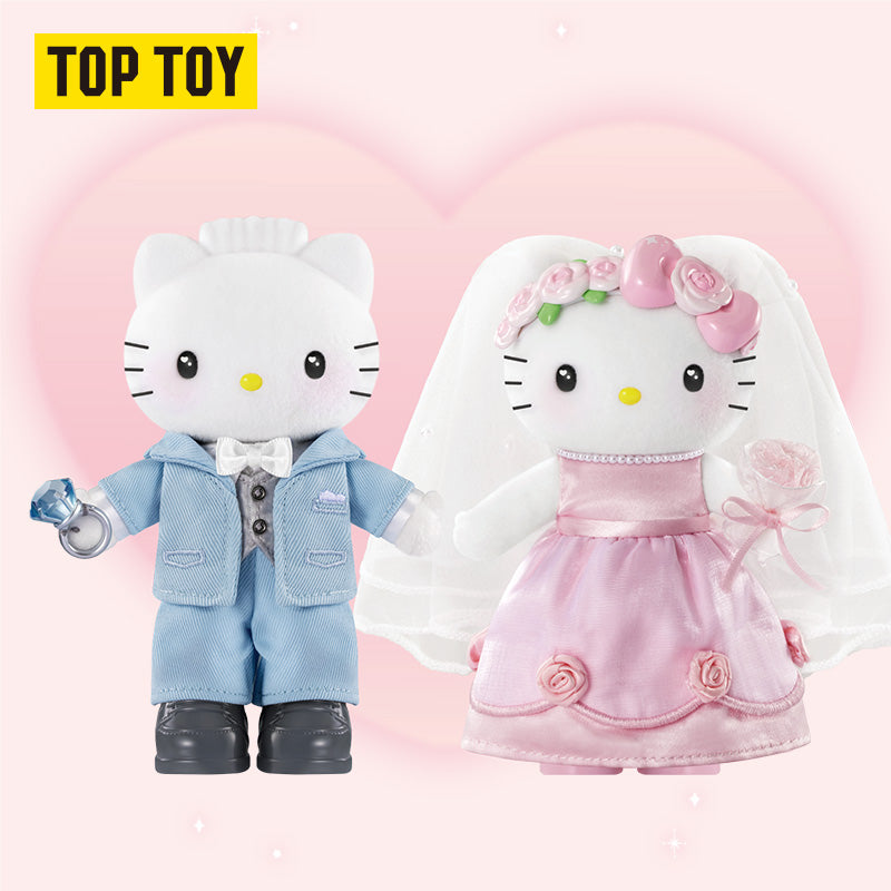 Hello Kitty & Dear Daniel Century Wedding Series Plush Blind Box