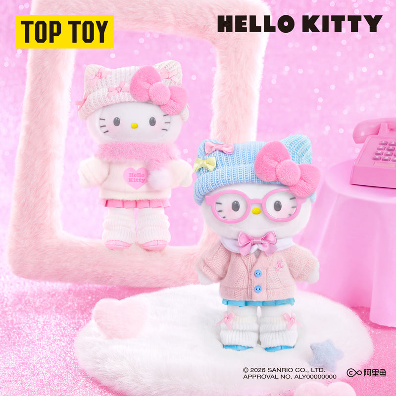 Hello Kitty Heartbeat Photoshoot Series Plush Pendant Blind Box