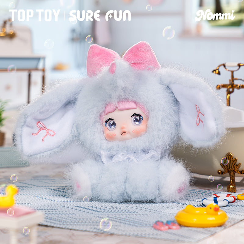 Nommi Sitting Zooシリーズ ビニール製ぬいぐるみキーチェーン