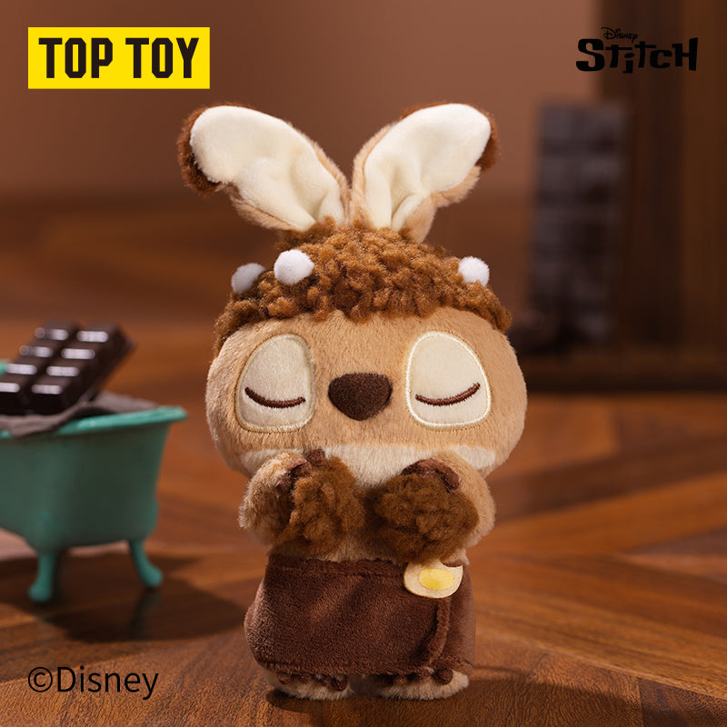 Disney Stitch Chocolate Factory Series Plush Charm Blind Box