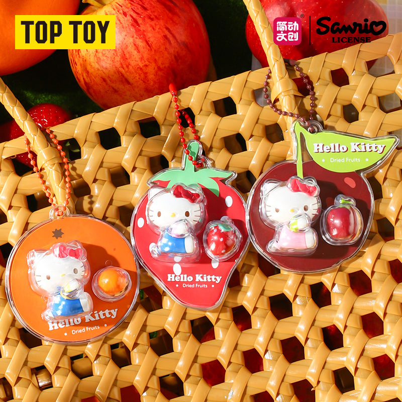 HELLO KITTY Sweet Fruit Stories Series Miniature Card Pendant