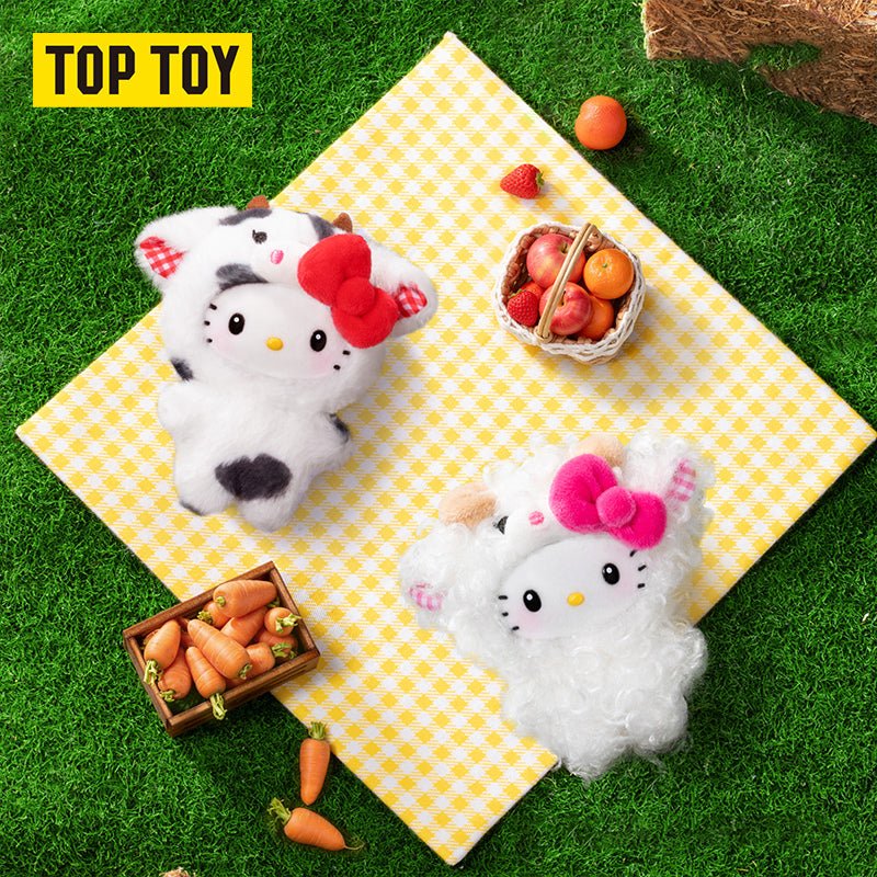 Hello Kitty Little Ranch Series Plush Pendant Blind Box