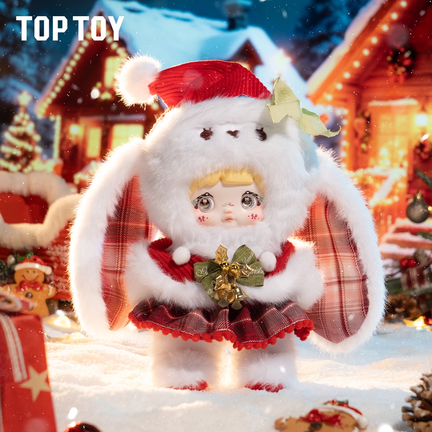 TOPTOY Nommi クリスマス シークレット NOMMI Magical Christmas Eve Series Keychain Plush Blind Box Gift