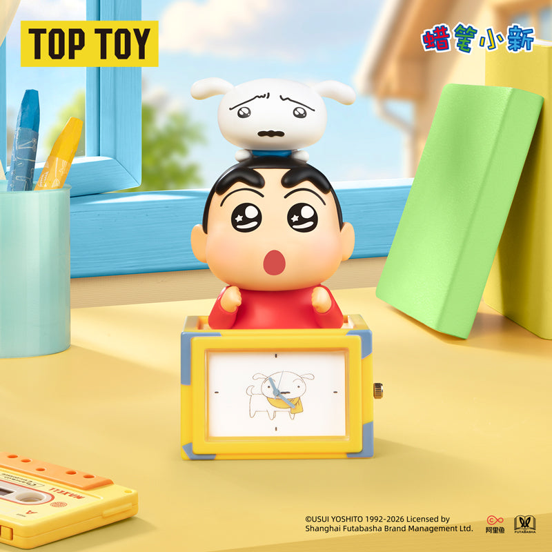 CRAYON SHINCHAN Action Time Series Clock Figurine Blind Box