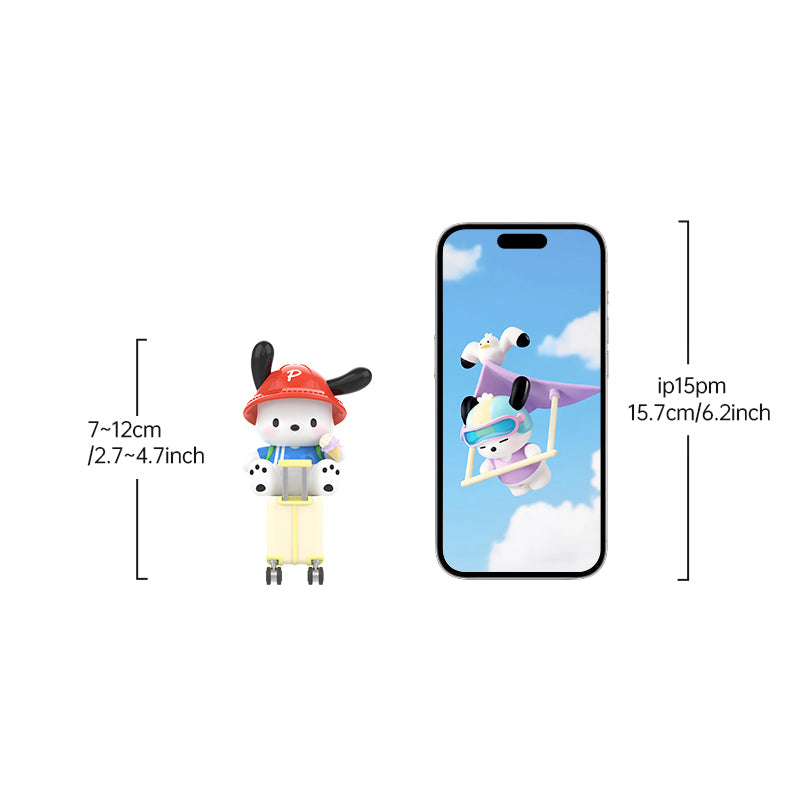 TOPTOY Pochacco Travel Diary Series Blind Box size 2
