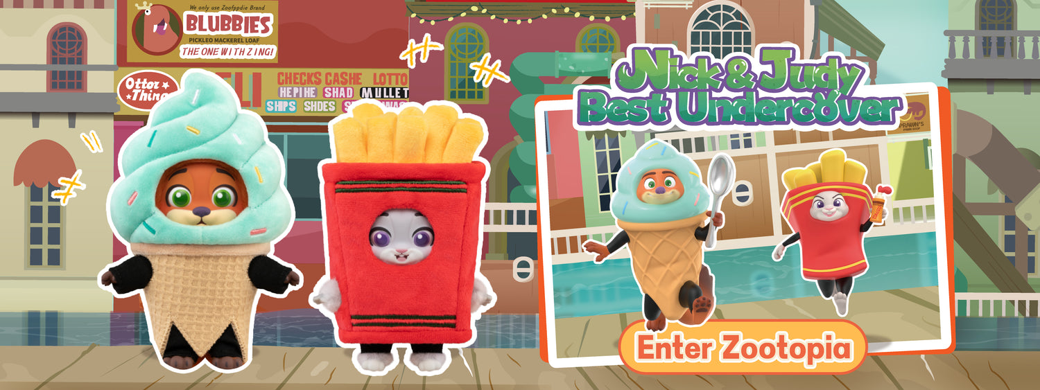 TOPTOY DISNEY ZOOTOPIA 2 PLUSH  BLIND BOX GIFT