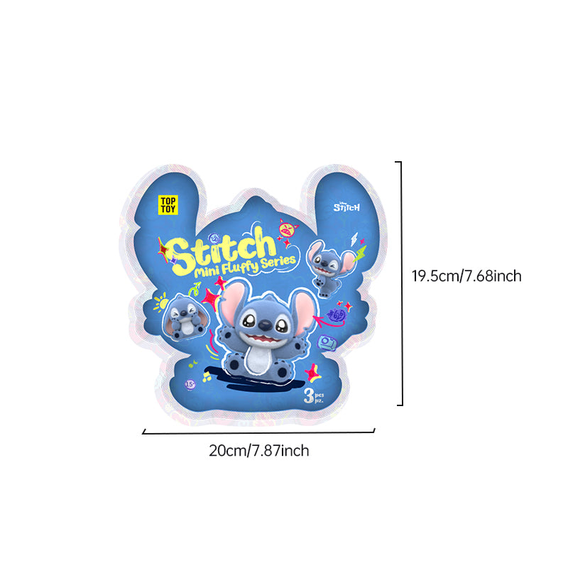 Disney-Stitch Mini Fluffy Series Figuren Überraschungstüte size 2