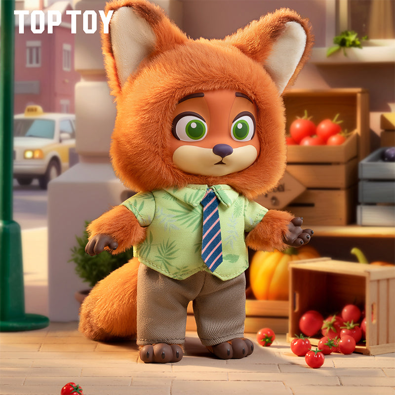 ズートピア ニックとジュディの成長の旅シリーズ ぬいぐるみ