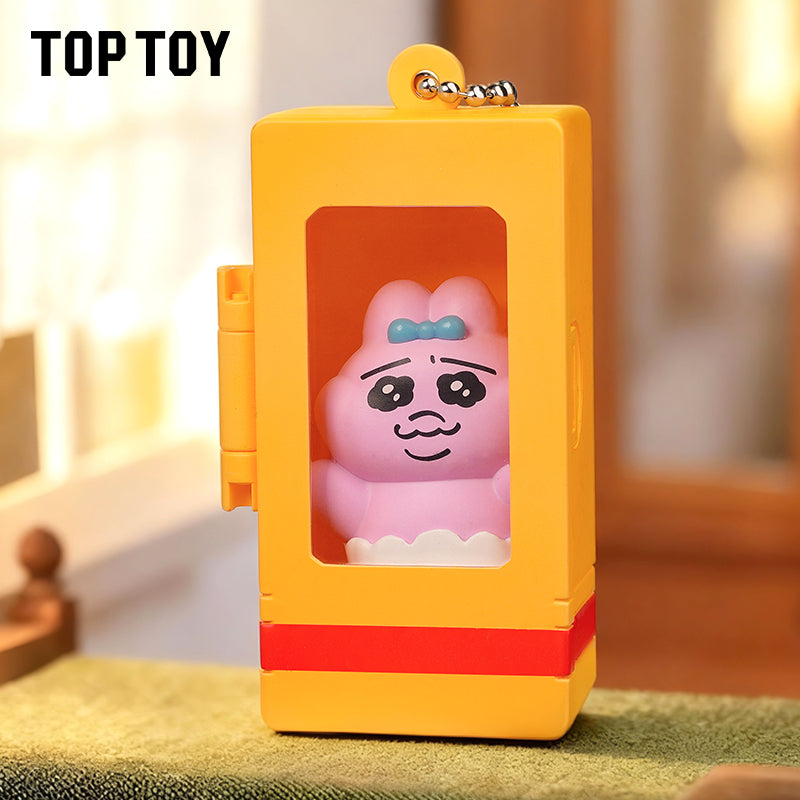 Scatola cieca portachiavi Opanchu Mianmian in miniatura della serie mondiale