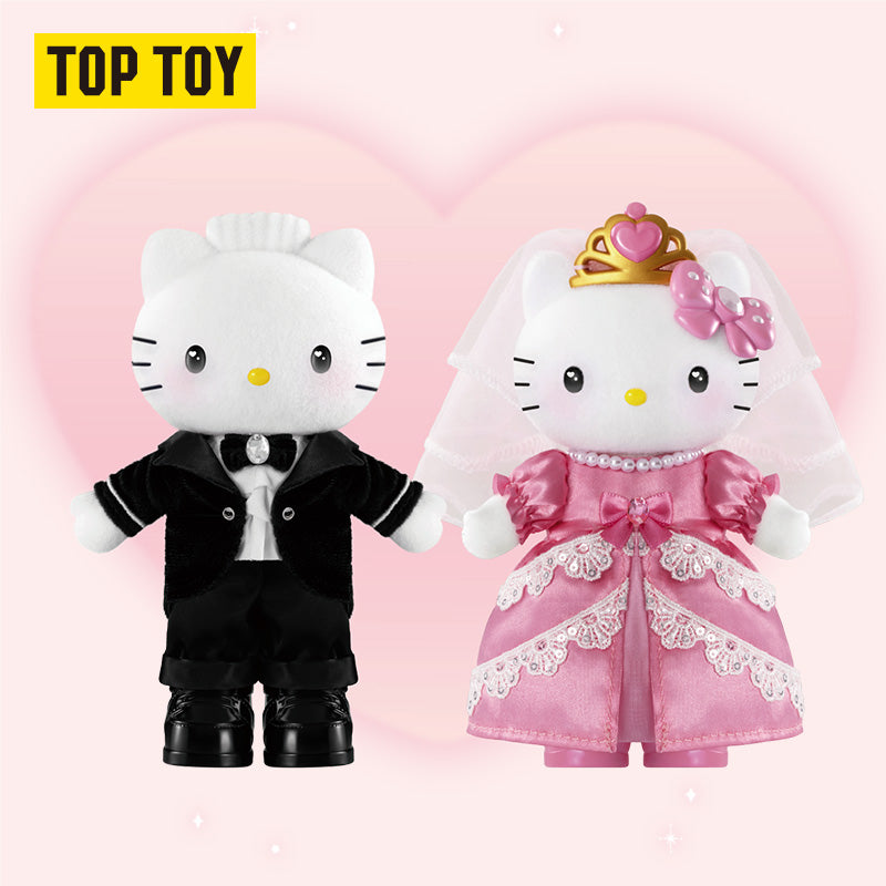 Hello Kitty & Dear Daniel Century Wedding Series Plush Blind Box
