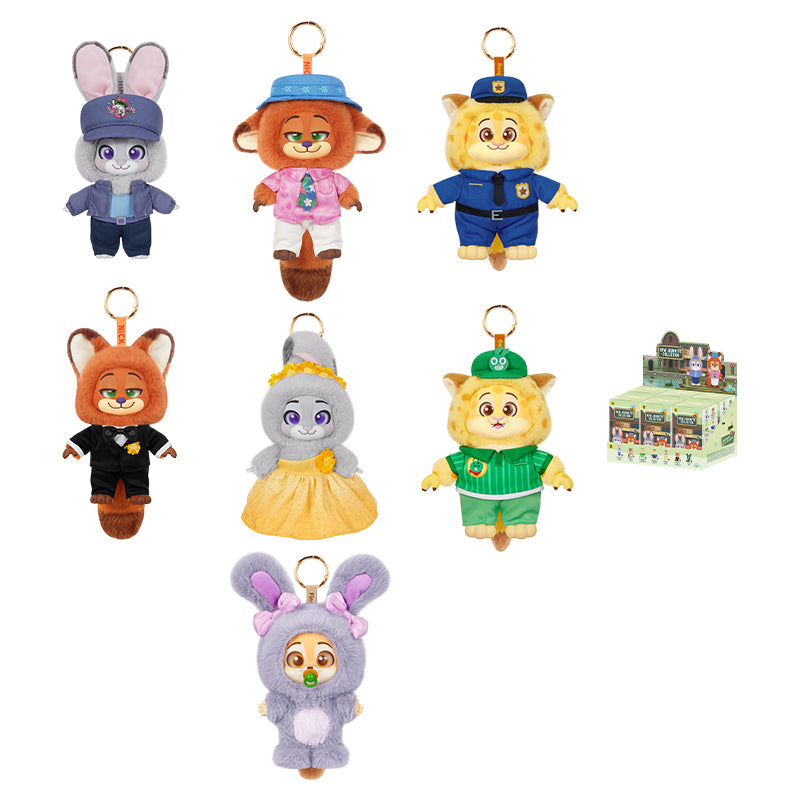 ZOOTOPIA 2 New Journey Series Plush Keychain Blind Box – TOPTOY