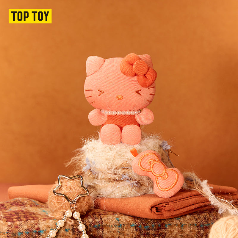 Hello Kitty Denim Series Plush Pendant Blind Box