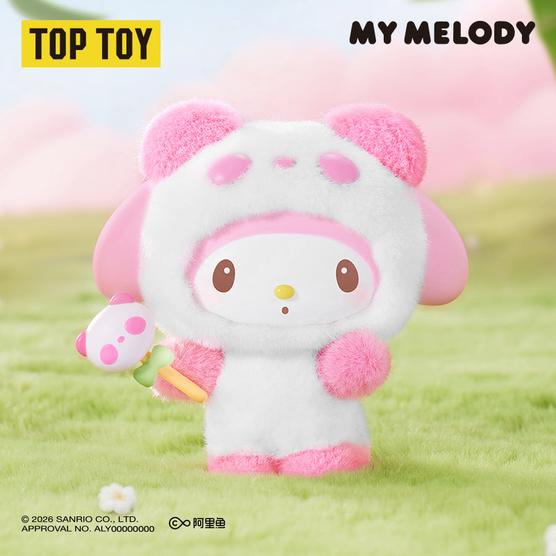 Sanrio characters Colorful Panda Series Figures Blind Box