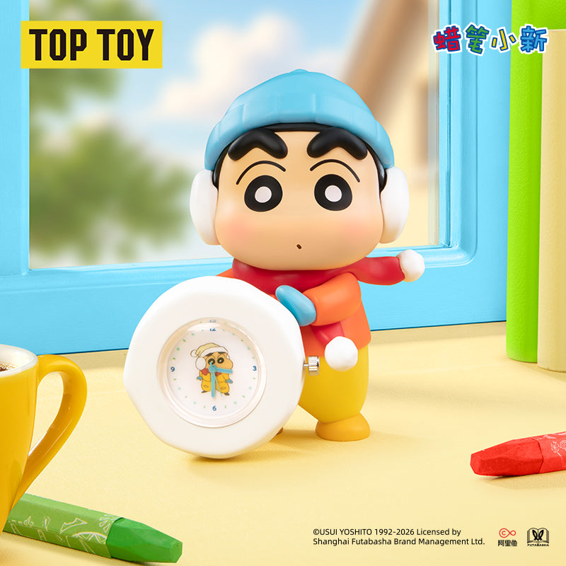 CRAYON SHINCHAN Action Time Series Clock Figurine Blind Box