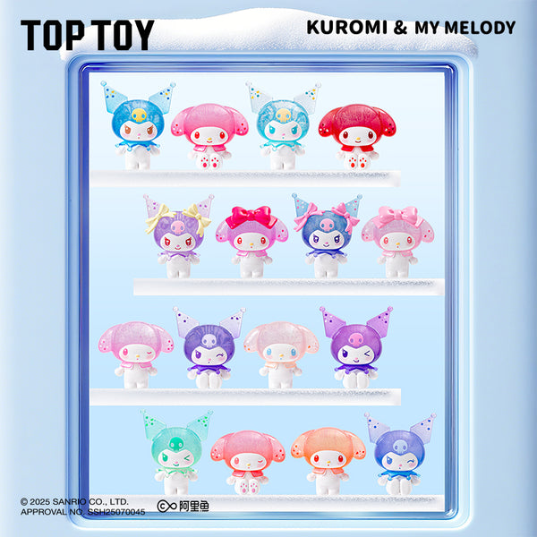 MY MELODY&KUROMI Ramune-Style Mini Figures Surprise Blind Bags