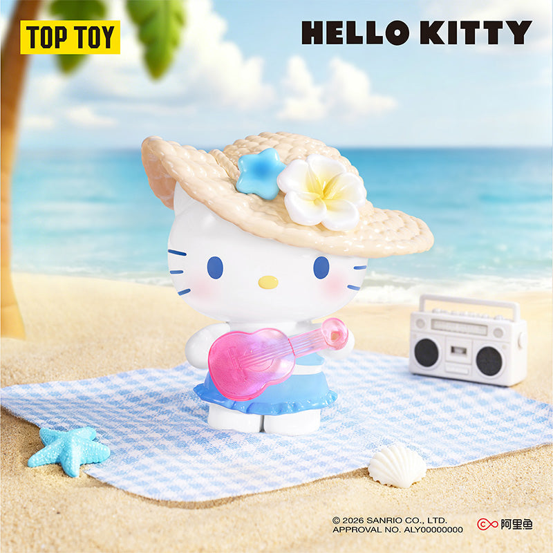 Hello Kitty Summer Beach Series Figures Blind Box