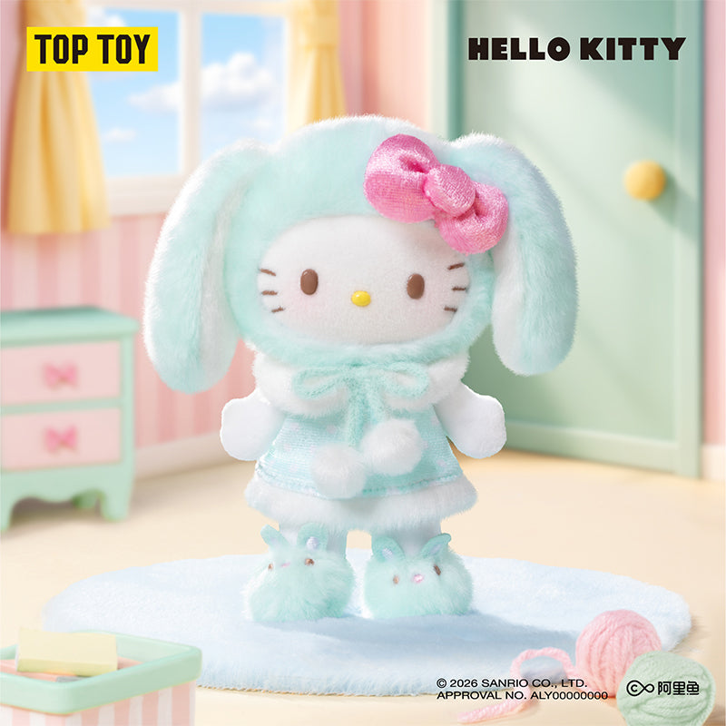 Hello Kitty Lop Ear Bunny Series Plush Pendant Blind Box