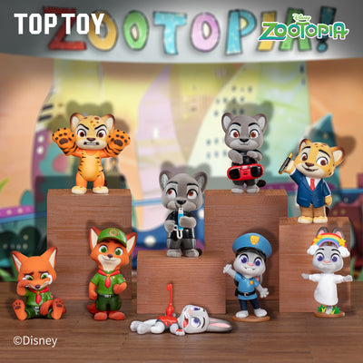Disney Zootopia Childhood Photo Studio Series Figures Blind Box