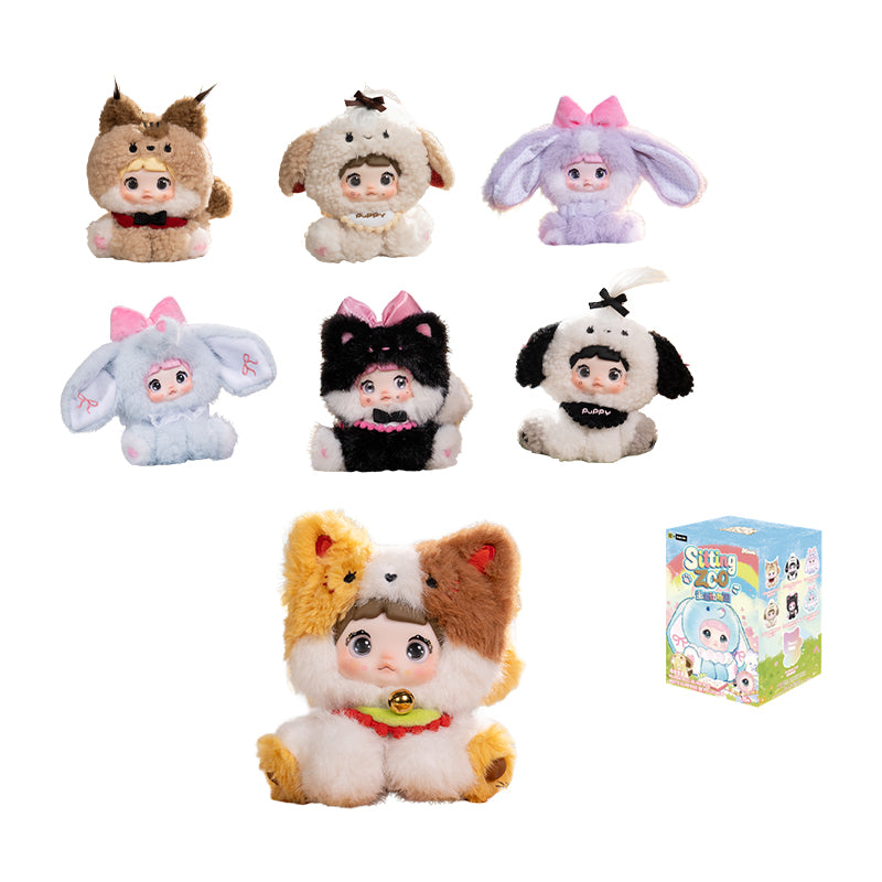 nommi まとめ売り Nommi Sitting Zoo Series Vinyl Plush Doll Keychain Blind Box – TOPTOY
