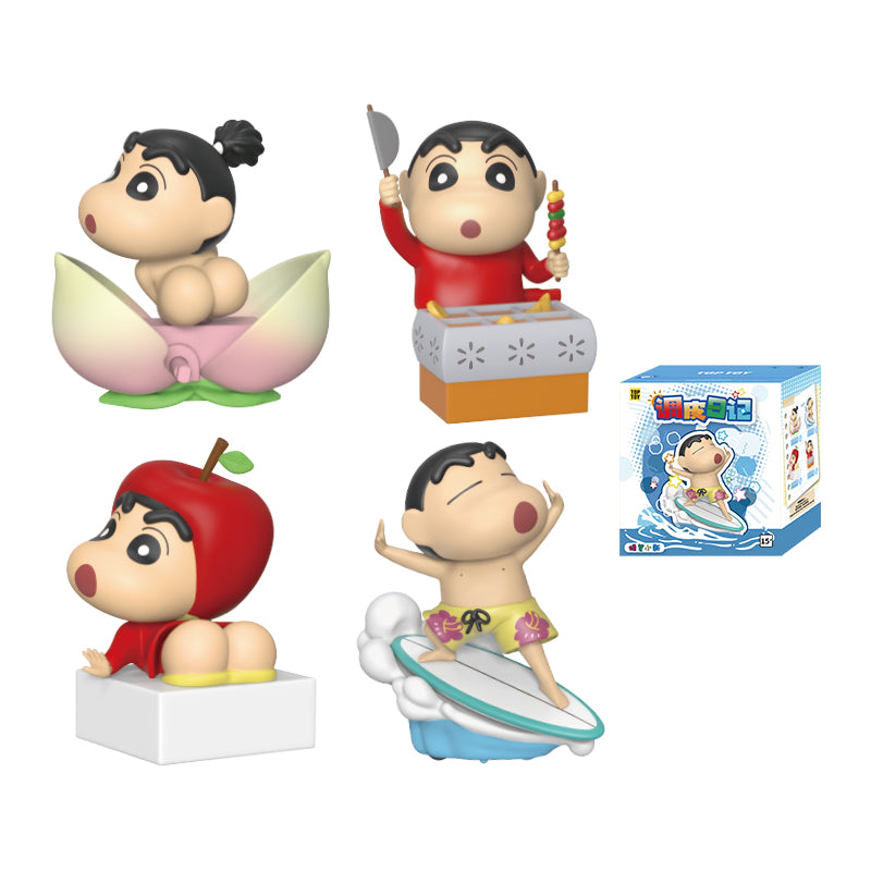 CRAYON SHINCHAN Naughty Diary Series Articulated Figures Blind Вох