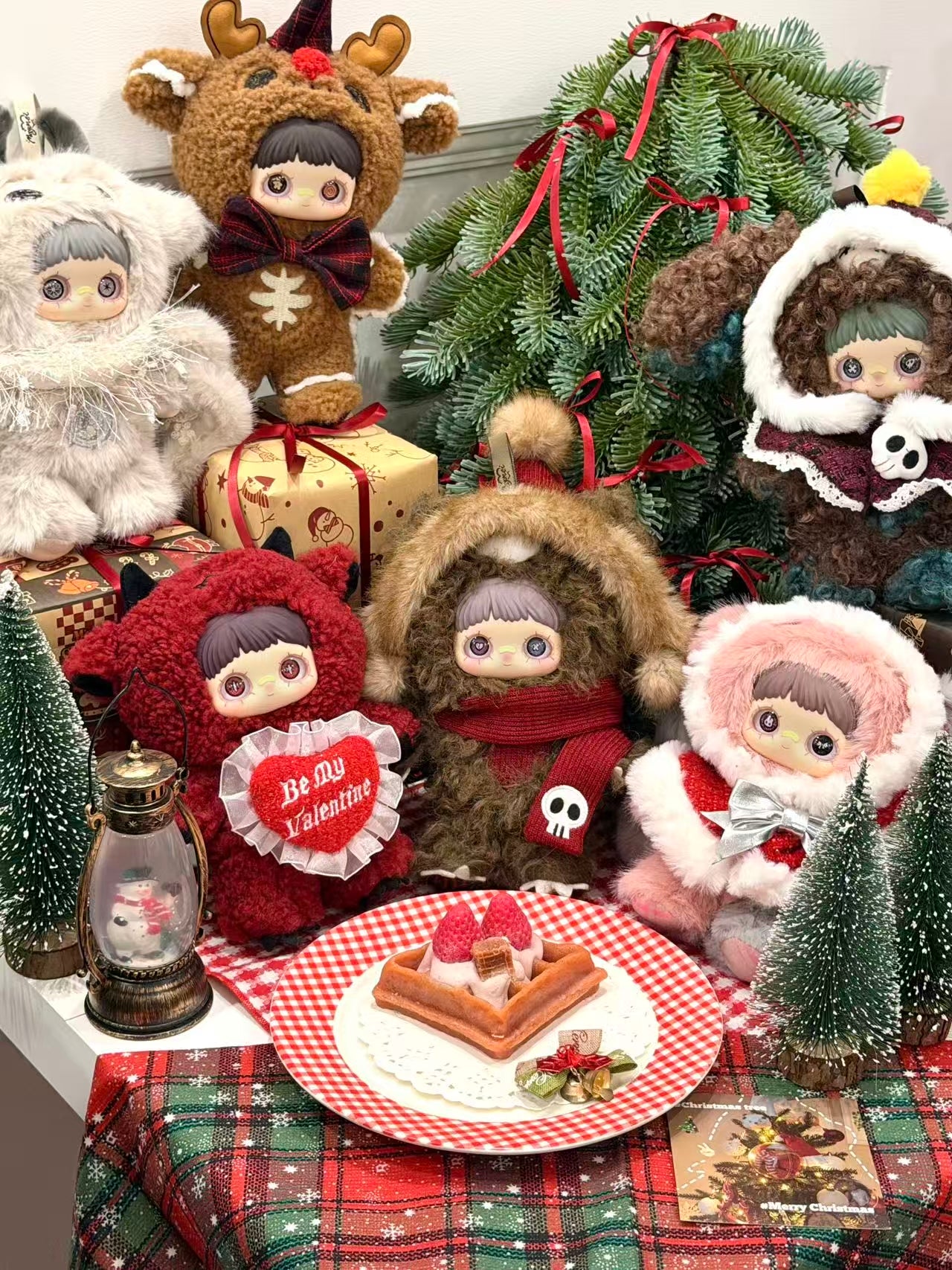 LIMITED】MayMei Winter Weirdness Series Keychain Plush Blind Box
