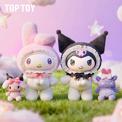 SANRIO 헬로 키티와 친구들 베이비 엔젤 시리즈 비닐 플러시 피규어 선물 11.8 인치