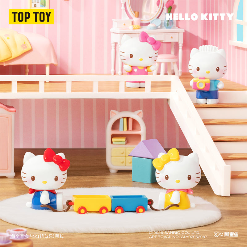 Hello Kitty Little Family Series Figures Blind Box (2pcs / Box)