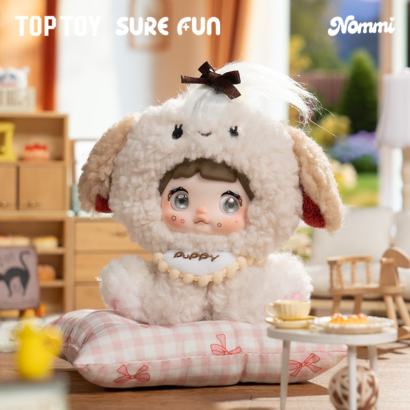 Nommi Sitting Zooシリーズ ビニール製ぬいぐるみキーチェーン