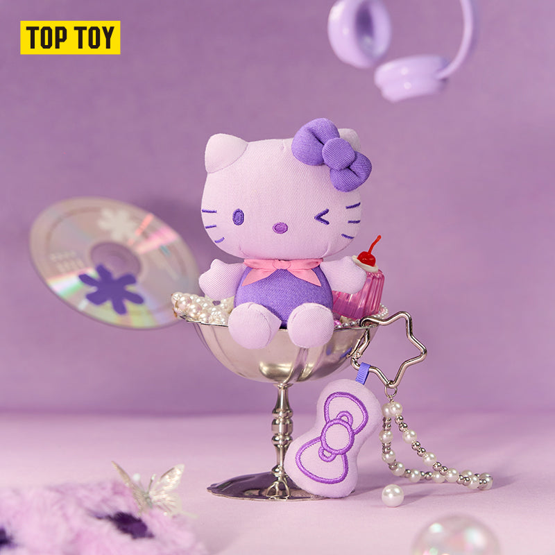 Hello Kitty Denim Series Plush Pendant Blind Box
