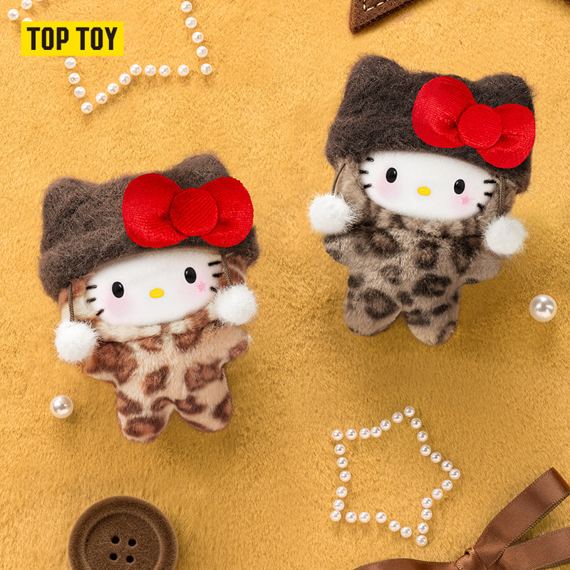 Hello Kitty Leopard Series Plush Charm Blind Box