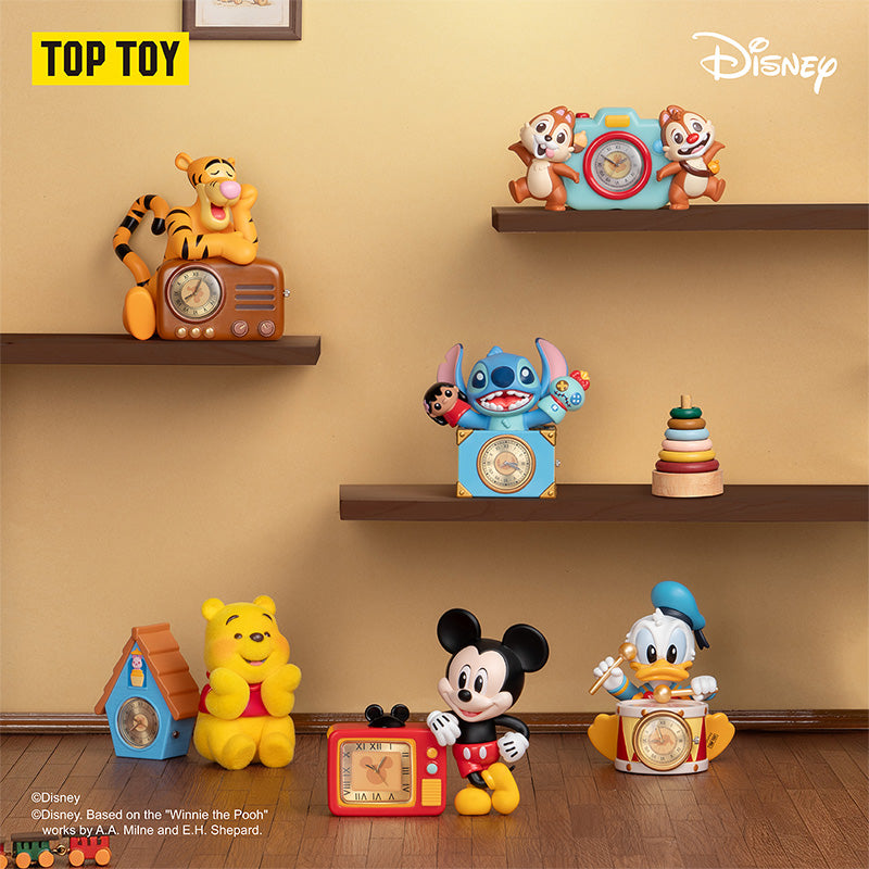 Disney Time Club Series Clock Figurine Blind Box