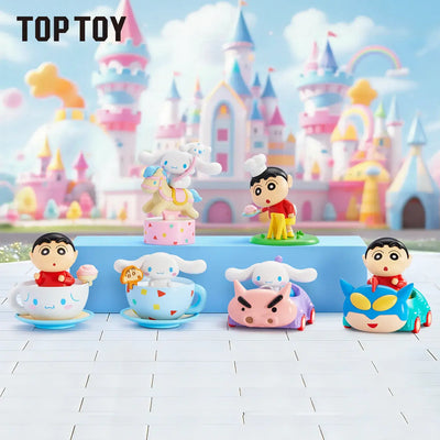 CINNAMOROLL X CRAYON SHINCHAN 원더랜드 시리즈 피규어 블라인드 박스