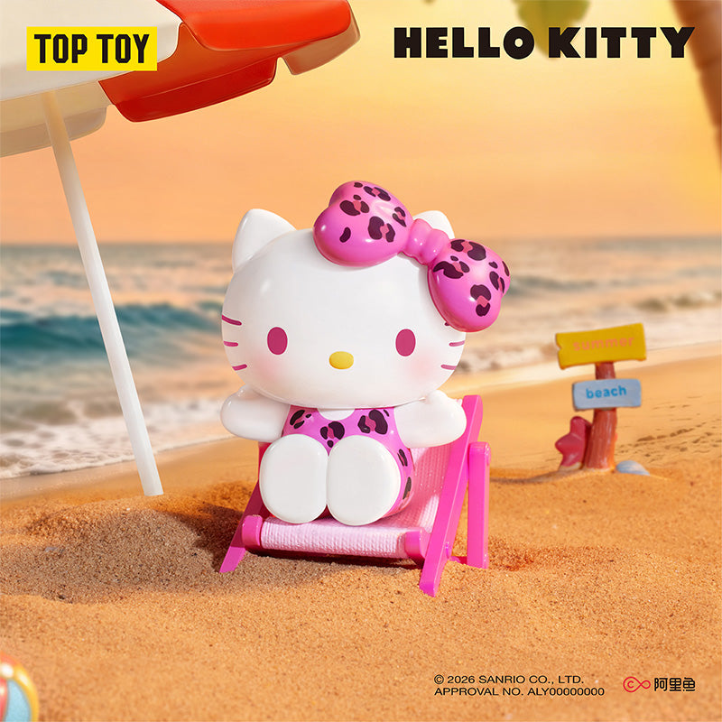 Hello Kitty Summer Beach Series Figures Blind Box