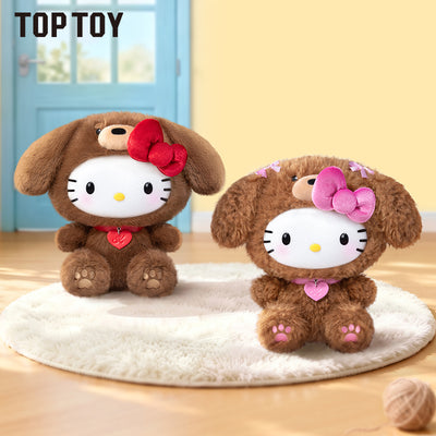 HELLO KITTY 테디 파자마 플러시 키체인 시리즈 블라인드 박스