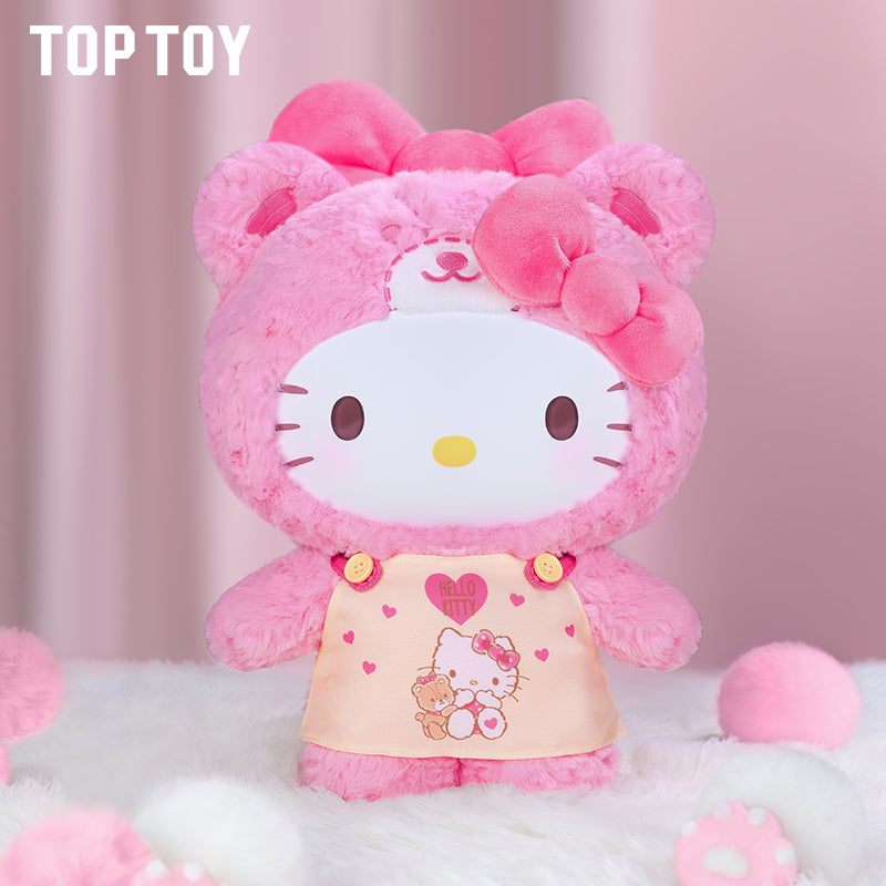 Hello Kitty Peach & Caramel Pajamas Series Plush Gift Figure 15inch