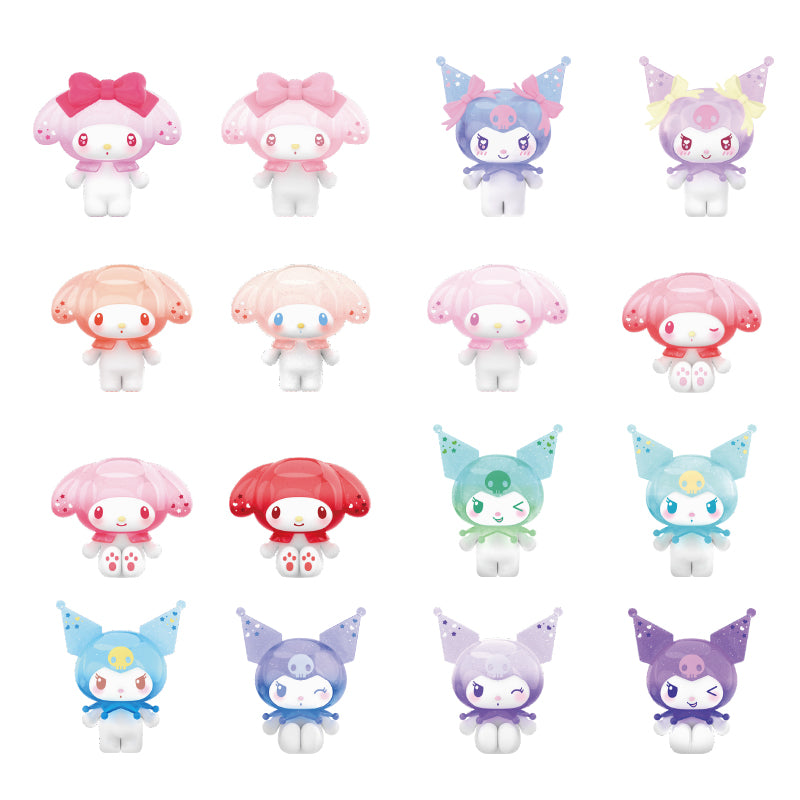 MY MELODY&KUROMI Ramune-Style Mini Figures Surprise Blind Bags