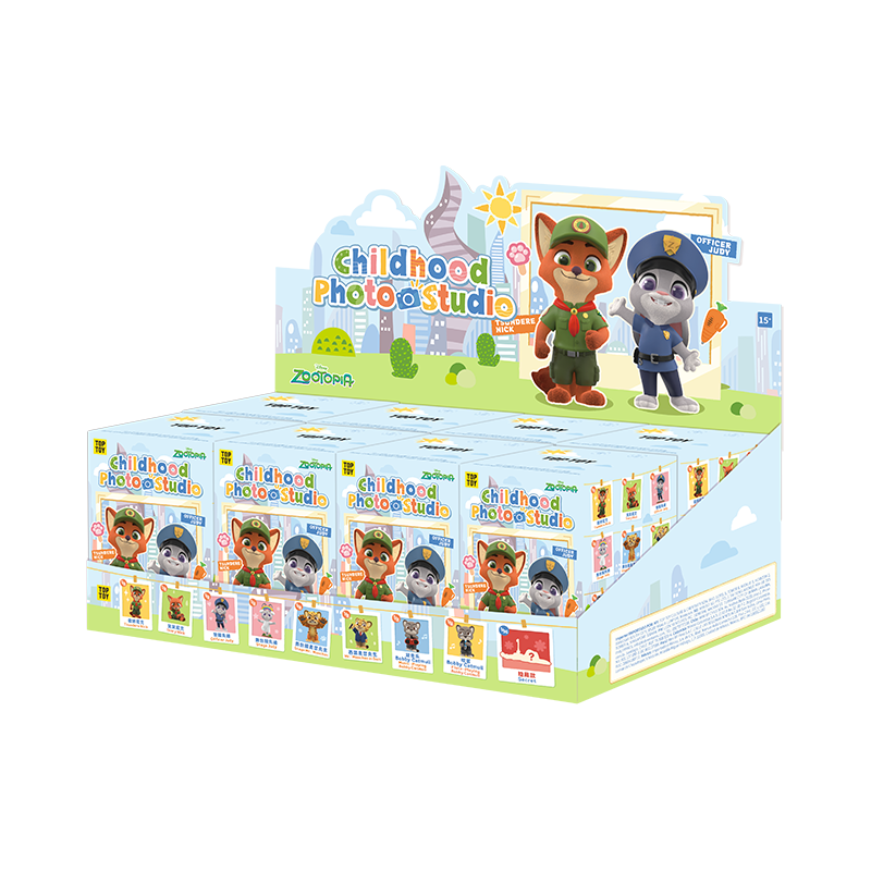 Disney Zootopia Childhood Photo Studio Series Figures Blind Box