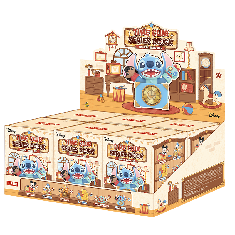 Disney Time Club Series Clock Figurine Blind Box