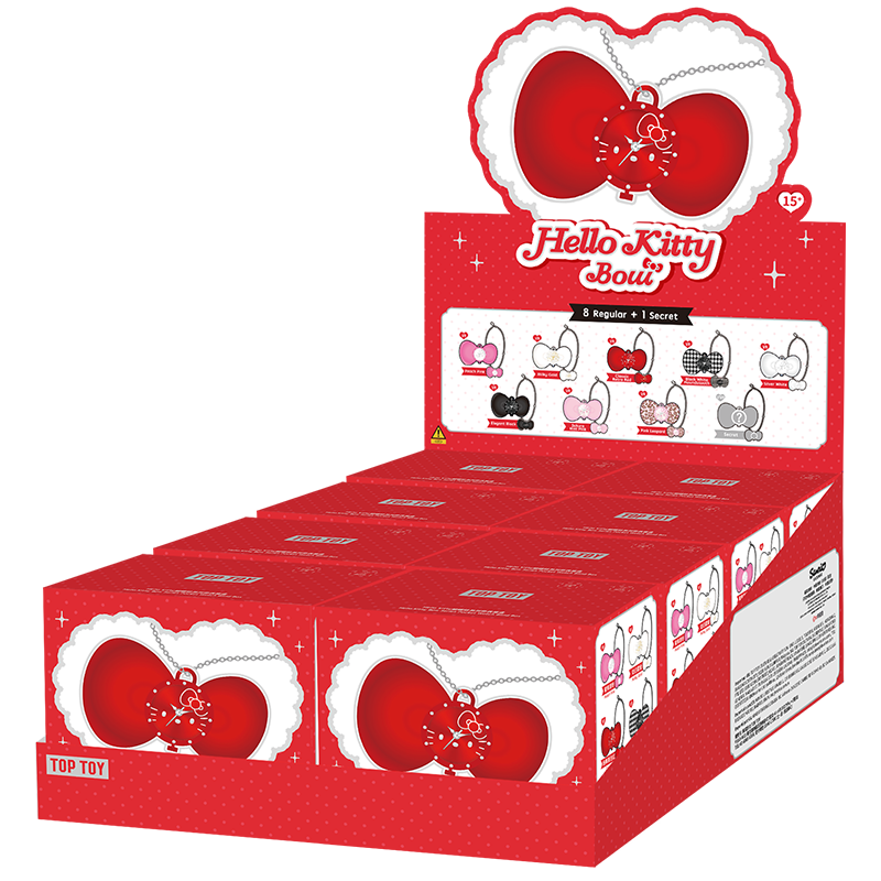 Hello Kitty Bow Series Plush Pendant Blind Box