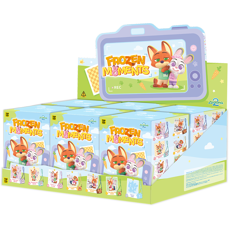 Disney Zootopia 2 Judy & Nick Frozen Moments Series Figures Blind Box