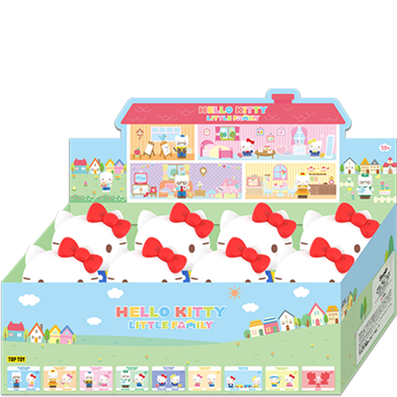 Hello Kitty Little Family Series Figures Blind Box (2pcs / Box)