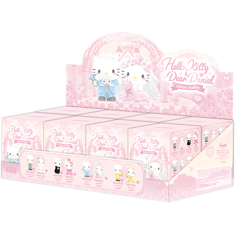 Hello Kitty & Dear Daniel Century Wedding Series Figures Blind Box