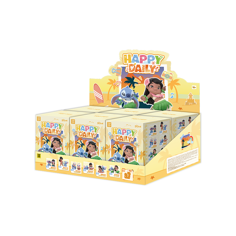 Disney Stitch & Lilo Happy Daily Series Figures Blind Box